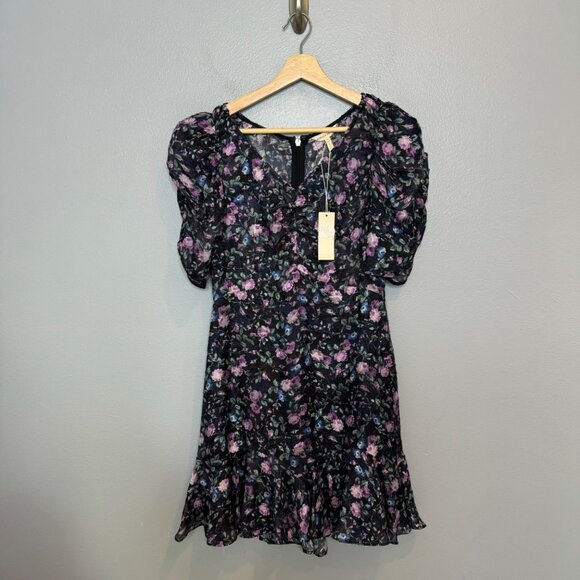 Rebecca Taylor Dresses & Skirts - REBECCA TAYLOR ruby floral organza dress size 4